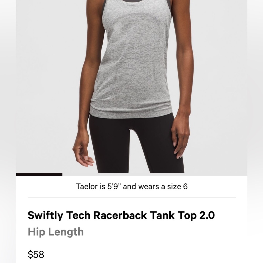 Blue Racerback Tank Top - Picture 5 of 7